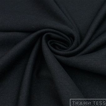 Шерсть костюмно-плательная арт. 10.0141 (Черный)