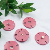 Кнопки металлические пришивные 21 мм арт. 16.0165 (Розовый)