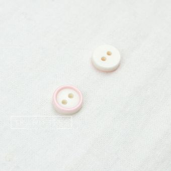 Пуговица пластиковая 9 мм арт. 16.0216 (Розовый)