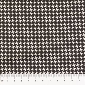 Подкладочная ткань арт.13.0057 (Черно-белый)