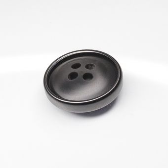 Пуговица пластиковая 28 мм арт. 42.0078 (Черный)