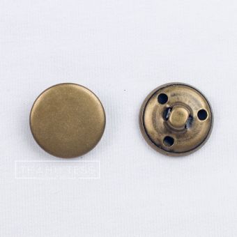 Пуговица металлическая 18 мм арт. 16.0061 (Латунь)