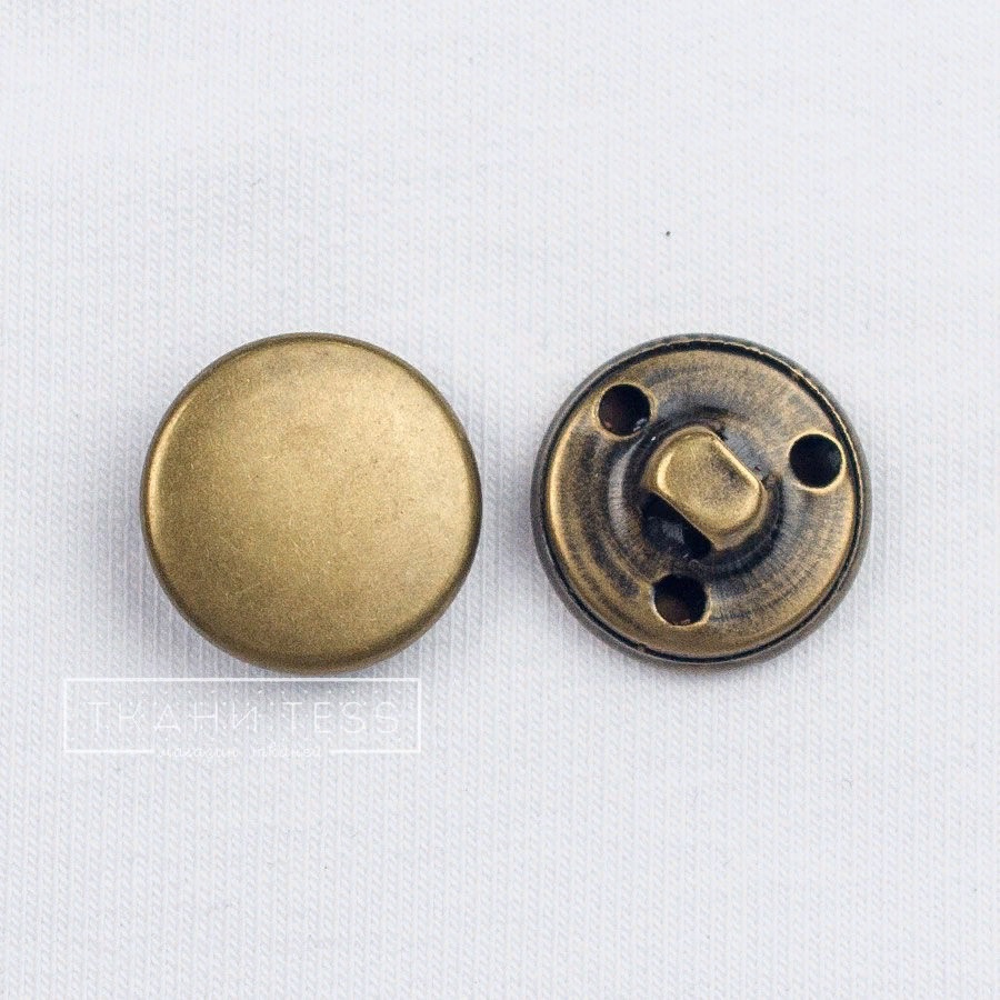 Пуговица металлическая 18 мм арт. 16.0061 (Латунь)
