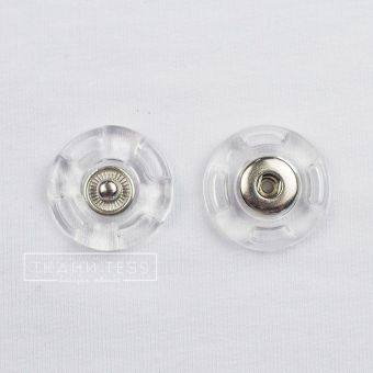 Кнопки пластиковые пришивные 21 мм арт. 16.0070 (Бесцветные)