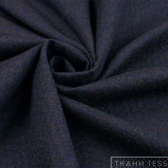 Шерсть костюмно-плательная Fratelli Talliа Di Delfino арт. 10.0152 (Темно-синий)